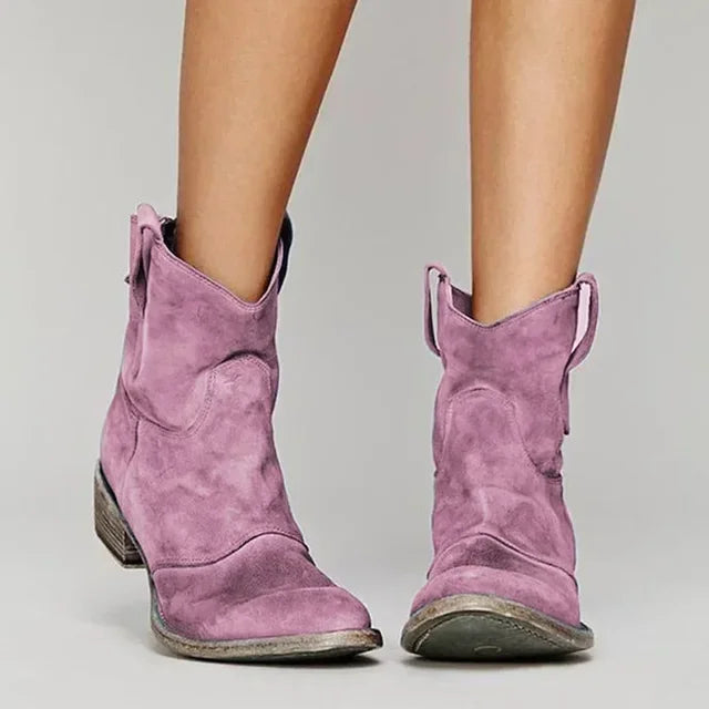 Destiny | Women's Vintage Cowboy Ankle Boots – product image 5