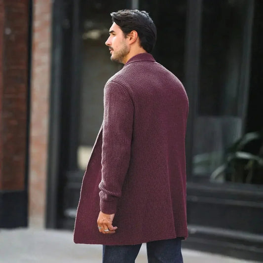 Reid | Men's Open Front Shawl Collar Cardigan