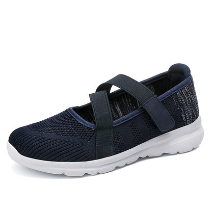 Ballet Flats | Women's Knitted Adjustable Premium