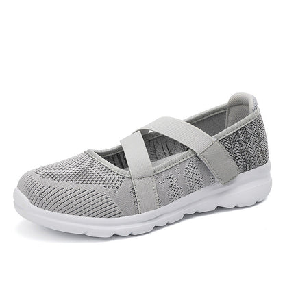 Ballet Flats | Women's Knitted Adjustable Premium