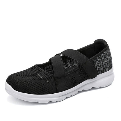 Ballet Flats | Women's Knitted Adjustable Premium