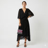 Maxi Dress | Women's Wrap Elegant Seraphina Laurent
