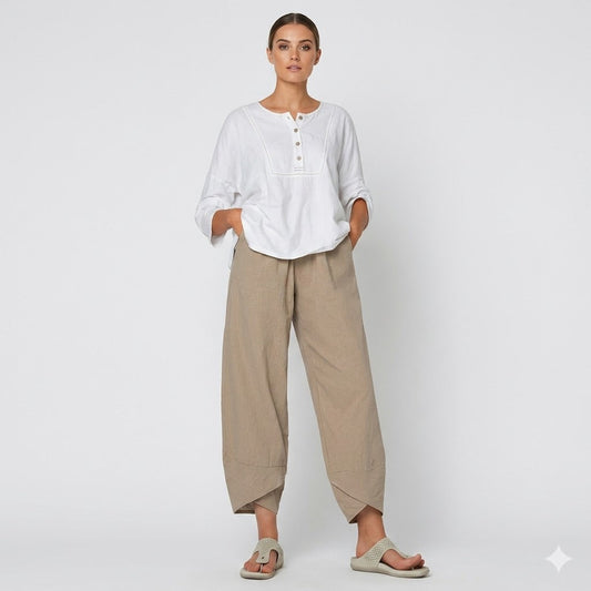 Camille | Relaxed Wide-Leg Trousers