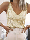 Sleeveless Top | Women's Embellished Elegant