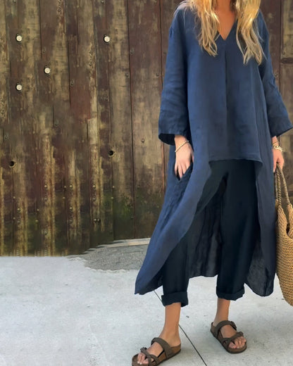 Two Piece Set | Women's Linen Tara Murphy