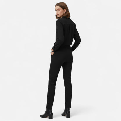 Button Up Shirt | Women's Denim Elegant Camille Laurent