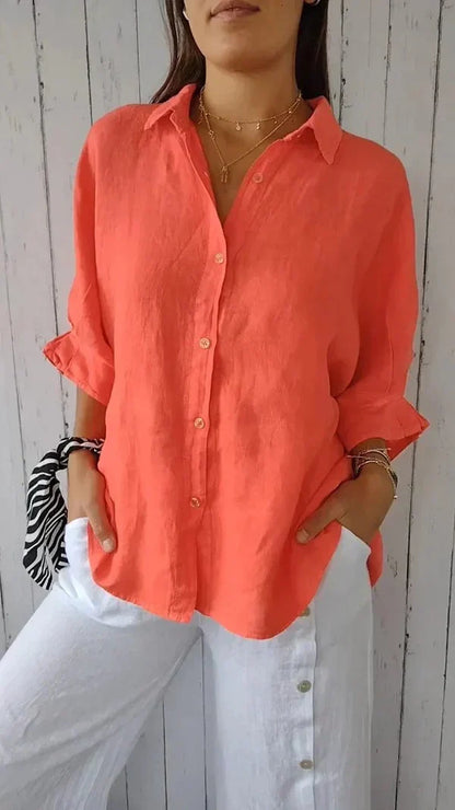 Amelie | Relaxed Button-Up Shirt
