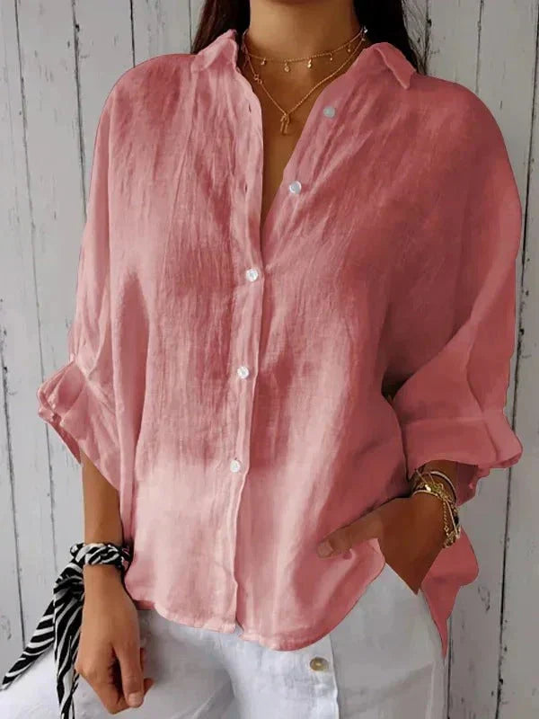 Amelie | Relaxed Button-Up Shirt