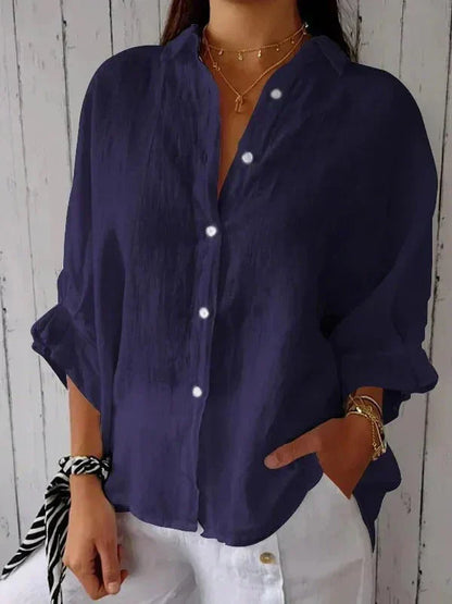 Amelie | Relaxed Button-Up Shirt