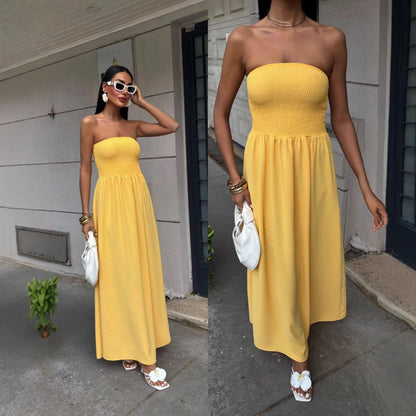 Strapless Maxi Dress | Women's Elegant Emma
