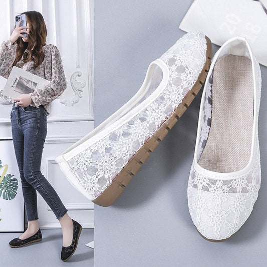 Ballet Flats | Women's Lace Elegant Avery