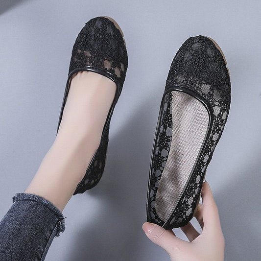 Ballet Flats | Women's Lace Elegant Avery