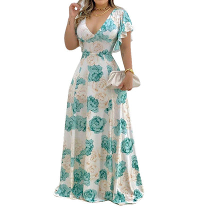 Floral Maxi Dress | Women's Viscose Lachlan