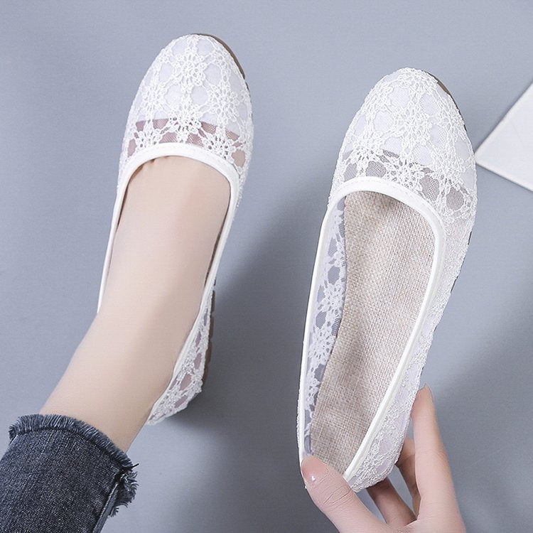 Ballet Flats | Women's Lace Elegant Avery