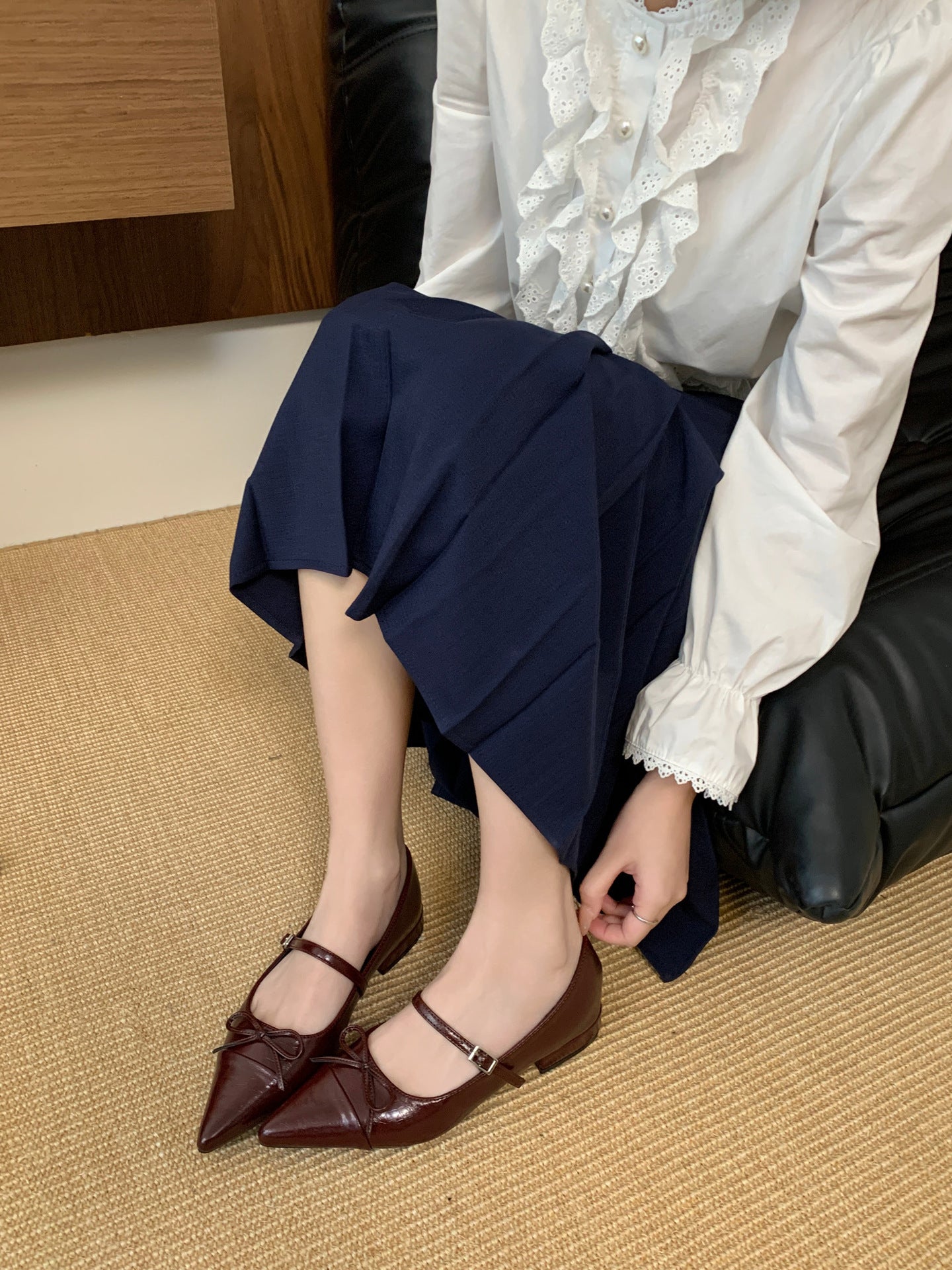 Ballet Flats | Women's Adjustable Elegant Mia