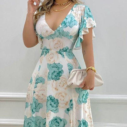 Floral Maxi Dress | Women's Viscose Lachlan