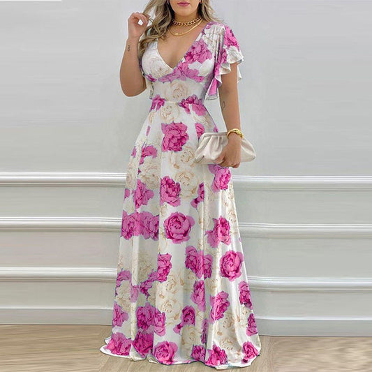 Floral Maxi Dress | Women's Viscose Lachlan