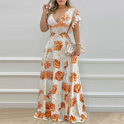 Floral Maxi Dress | Women's Viscose Lachlan
