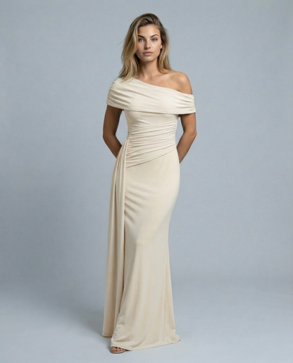 Maxi Dress | Women's Off-Shoulder Elegant