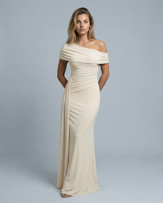 Maxi Dress | Women's Off-Shoulder Elegant