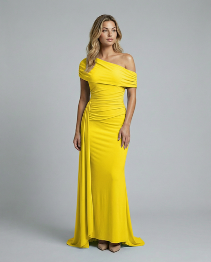 Maxi Dress | Women's Off-Shoulder Elegant
