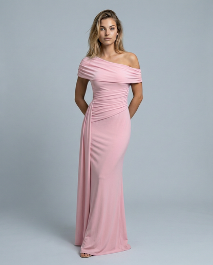 Maxi Dress | Women's Off-Shoulder Elegant
