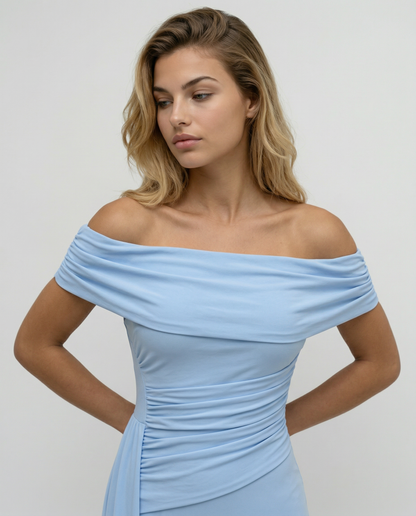 Maxi Dress | Women's Off-Shoulder Elegant
