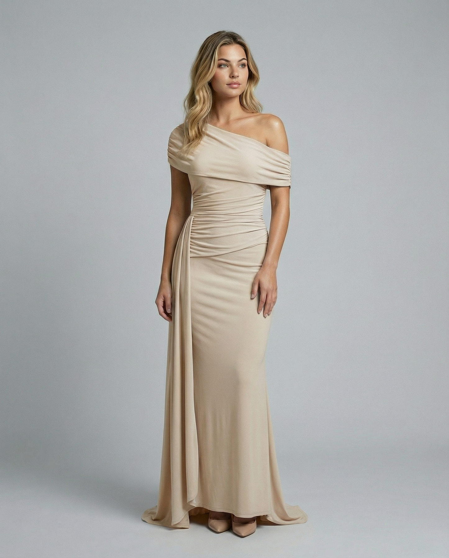 Maxi Dress | Women's Off-Shoulder Elegant