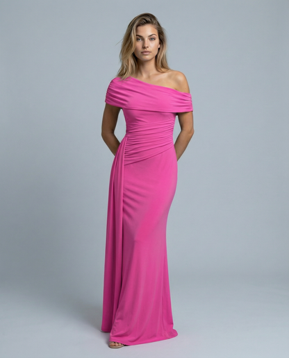 Maxi Dress | Women's Off-Shoulder Elegant