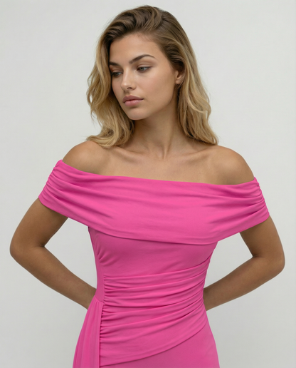 Maxi Dress | Women's Off-Shoulder Elegant