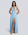 Halter Maxi Dress | Women's Elegant Isabella Romano