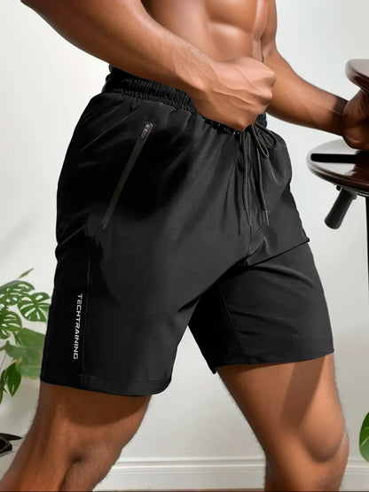 Summer Shorts | Men's Elastic-Waist Casual Style