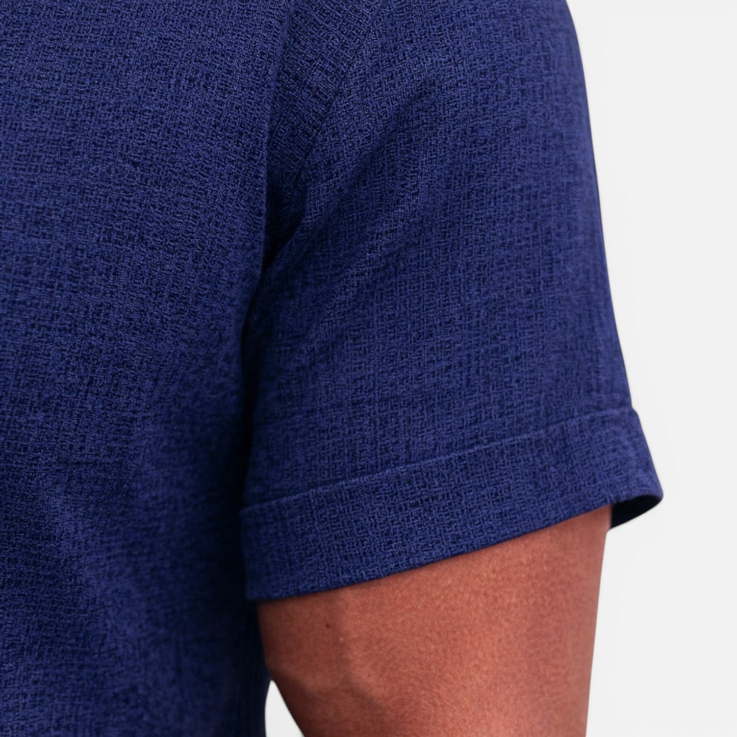 Breezy Men's Breathable Short-Sleeve Summer Shirt — product view 3