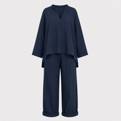 Two Piece Set | Women's Linen Tara Murphy
