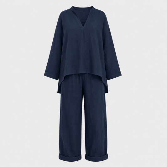Two Piece Set | Women's Linen Tara Murphy