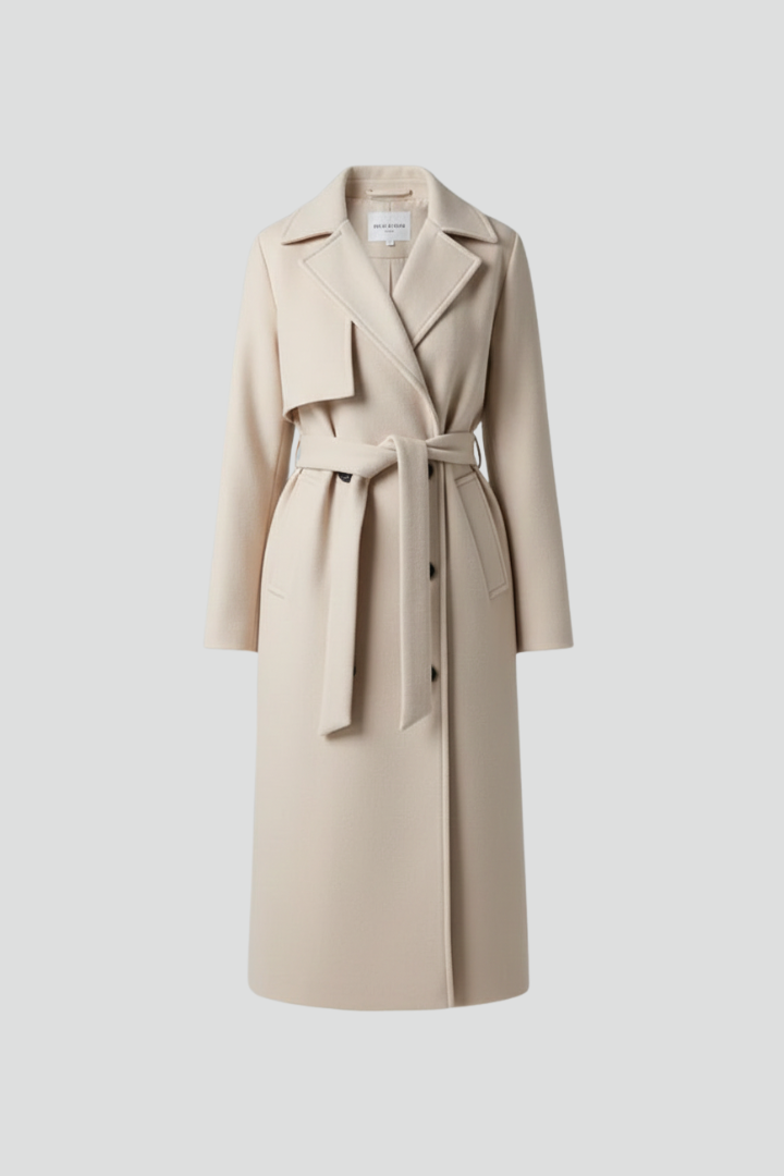 Charlotte Beaumont | Women's Double Breasted Long Coat