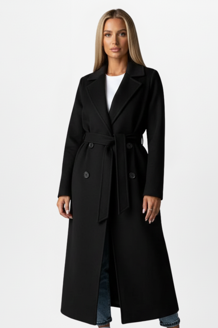 Charlotte Beaumont | Women's Double Breasted Long Coat
