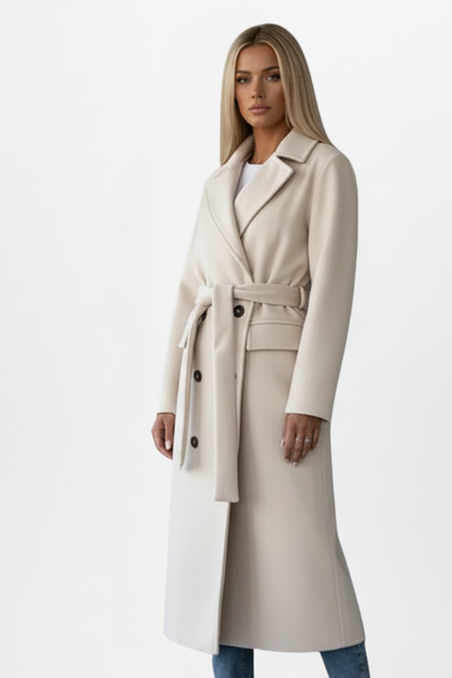 Charlotte Beaumont | Women's Double Breasted Long Coat
