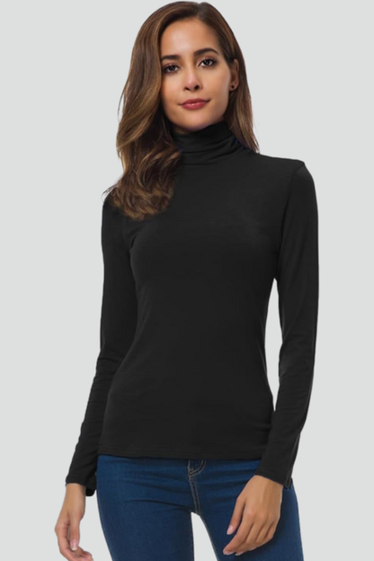 Lyra | Turtleneck Long-Sleeve Knit Sweater