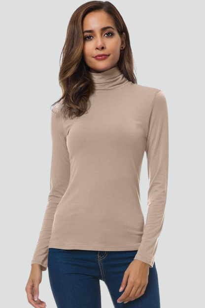 Lyra | Turtleneck Long-Sleeve Knit Sweater
