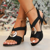 Block Heel | Women's Elegant Daniela Moretti