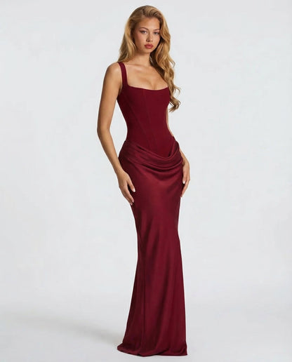Glamorous Fitted Formal Evening Maxi Dress — product view 18