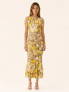 Penelope | Women's Floral-Appliqué Embroidered Maxi Dress – product image 1