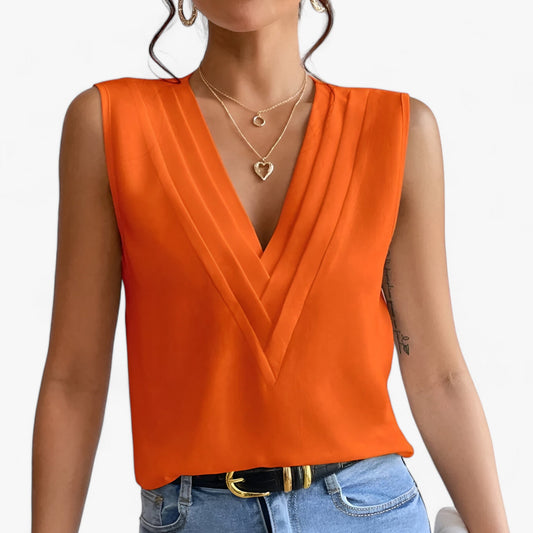 Sleeveless Top | Women's Easy Everyday Blouse
