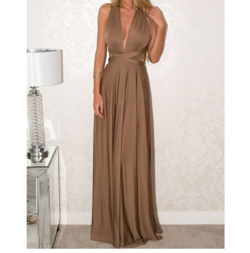 Halter Maxi Dress | Women's Elegant Alice