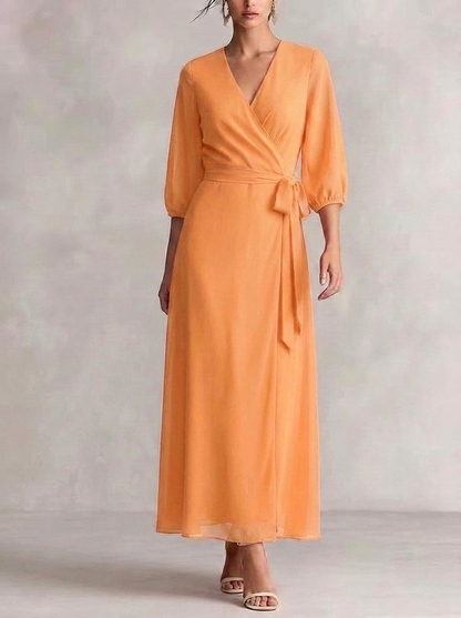 Formal Dress | Women's V-Neck Wrap Blake