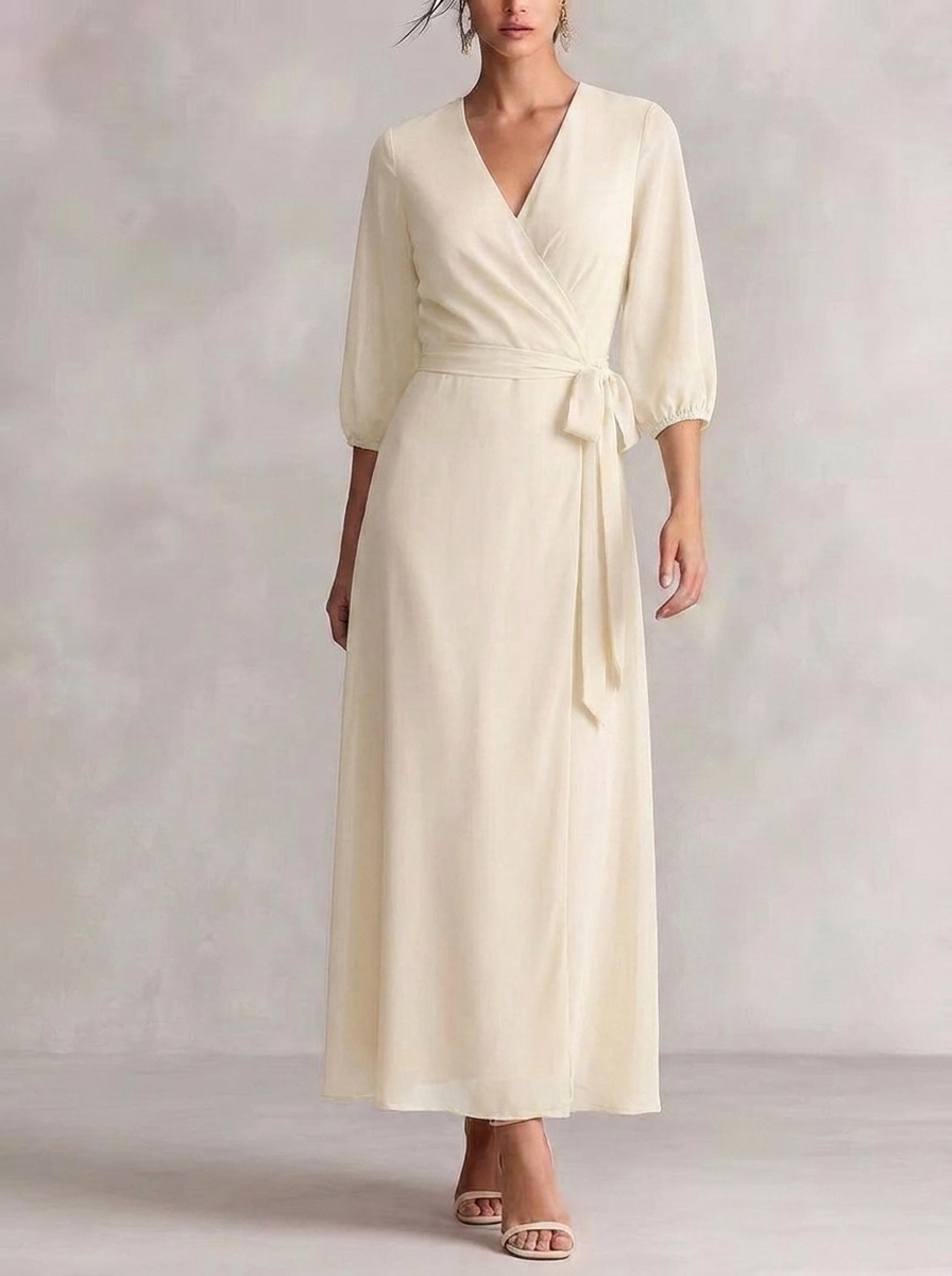 Formal Dress | Women's V-Neck Wrap Blake