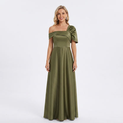 Wedding Guest Dress | Women's One-Shoulder Ruffle