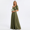 Wedding Guest Dress | Women's One-Shoulder Ruffle